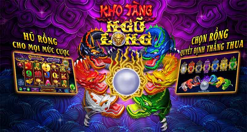 Quy định ở luật chơi Nổ hũ Kho tàng Ngũ long 1 Game nổ hũ kho tàng ngũ long